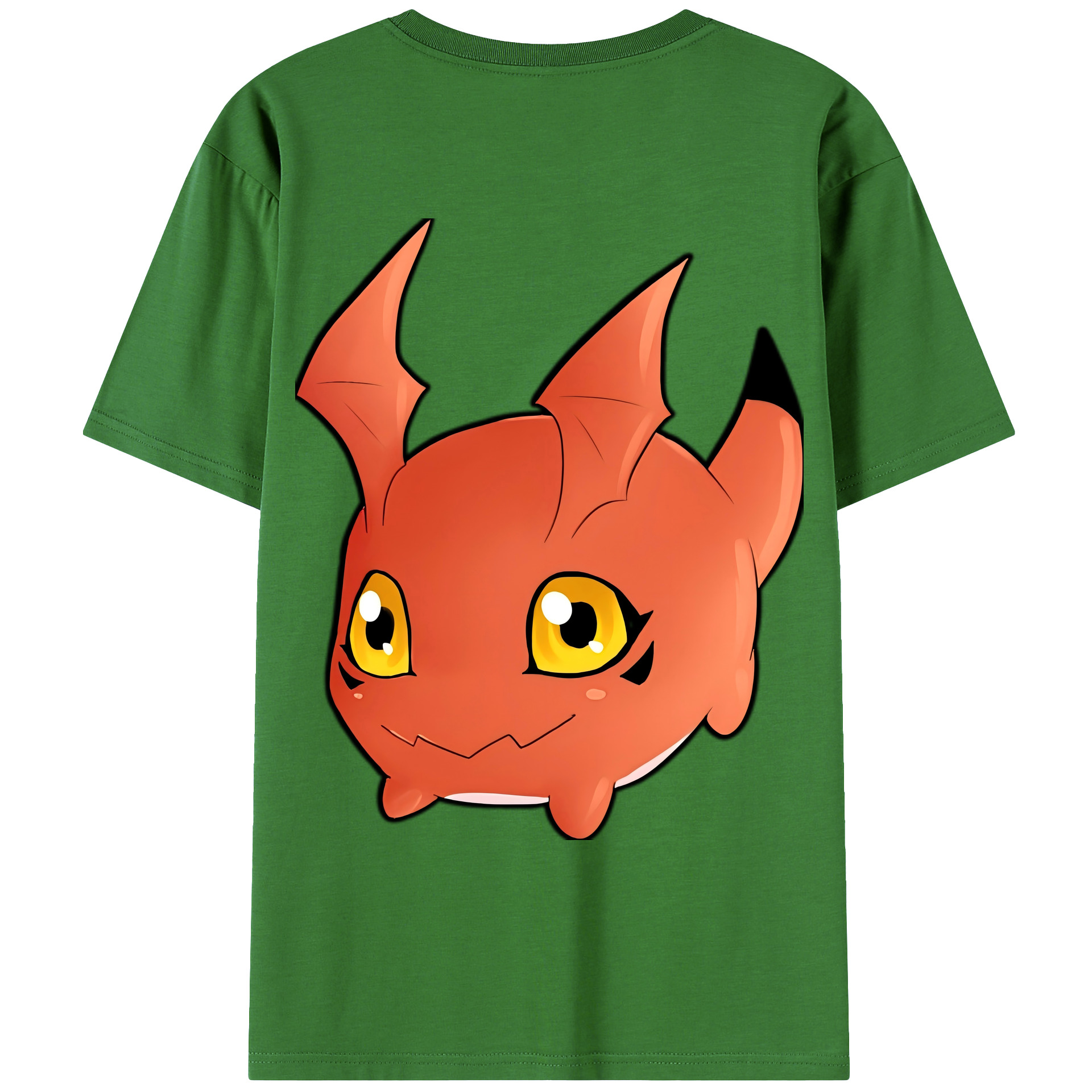 （画像用） Digimon デジタルモンスター/デジモン レディース半袖Tシャツ(バックプリント)
